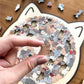 🎅135-Piece Morandi-Colored Cat Shaped Wooden Jigsaw Puzzle🎁