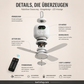 🌬️💡 50% RABATT! Auf wiederaufladbaren Deckenventilator mit LED – Kabellos, leise & dimmbar – Perfekt für Schlafzimmer, Balkon, Camping & Stromlose Räume ✨