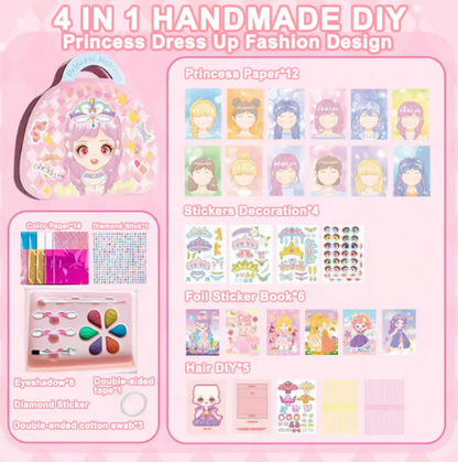 💅Fantasy 3-in-1 Princess Dress Up & Make Up Game Set💝 - Buy 2 Free Shipping