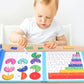 🧩 🎨 Magnetisches Bruchpuzzle für Kinder – Fördert Feinmotorik, Buntes Design & Sicheres Spielen ✨