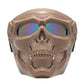 💀 60% RABATT JETZT! ✨ Schädel-Horror-Helm-Maske - Realistisches Design mit Sicherer Passform für Partys & Sammler 🎭🔥