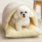 🐶😸Warmth Cozy Comfort  Plush Pet Cave