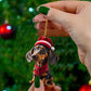 ⏳🔥NUR FÜR KURZE ZEIT 50 % RABATT! ⏰🎄 Christbaumschmuck in Welpenform 🐕🎁