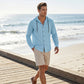 Herren Freizeit-Langarm-Kapuzenpullover in Uni-Farbe