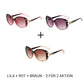💕2026 Explosion💕Stylische Oversize-Sonnenbrille mit UV-Schutz – der Hingucker an jedem Strand