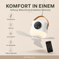🌬️💡 50% RABATT! Auf wiederaufladbaren Deckenventilator mit LED – Kabellos, leise & dimmbar – Perfekt für Schlafzimmer, Balkon, Camping & Stromlose Räume ✨
