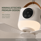 🌬️💡 50% RABATT! Auf wiederaufladbaren Deckenventilator mit LED – Kabellos, leise & dimmbar – Perfekt für Schlafzimmer, Balkon, Camping & Stromlose Räume ✨
