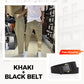 👖Men’s Casual Slim-Fit Solid Color Pants+Belt (✈️Free Shipping)
