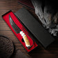 🏆 50% off Hot Sale🔥Fine Feather Pattern Curved Blade Boning Knife Set with Gift Box