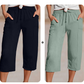 🌿 LIMITIERTES ANGEBOT 50% RABATT! ✨ Damen Hose aus Leinen-Baumwolle – Leicht, Falten, Gummibund 👒
