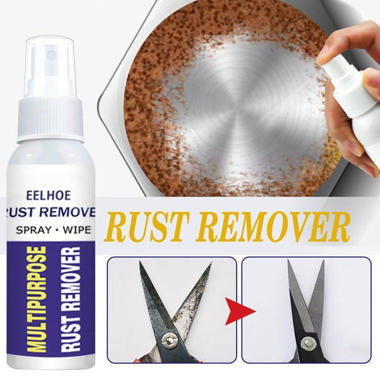 🔥 2025 Hot Sale 56% OFF🔥💪Powerful Rapid Rust Remover Spray – No Scrubbing, Safe for Iron/Steel/Home Hardware