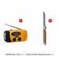 📻 50% RABATT! ⚡ Solar-Kurbel Notfallradio – Mit Powerbank, Wetteralarm, USB & 7 Tage Akku für Outdoor & Krise 🌧️