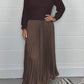 🏆Hot Sale-50% OFF🔥❤️‍🔥Women's Solid Color Long Sleeve Jumper & Pleated Bottom Dress