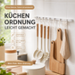Multifunktionaler Schiebehaken – Montage ohne Bohren, verstellbarer Hakenabstand. Hält Geschirr, Handtücher & Bademäntel – keine Beschädigung der Wand! 🏠✨