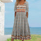 🌷2025 summer  Hot Sale 50% OFF🍃🔥Women’s Elegant Bohemian Print Dress