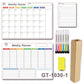 🎊 Magnetisches Abwischbares Kalender-Set