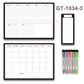 🎊 Magnetisches Abwischbares Kalender-Set