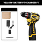 🧰Brushless Electric Cordless Drill with Battery ＆ Charger