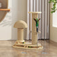 🐱 50% RABATT! 🧶 Interaktiver Kratzbaum – Federangel, Kugeln & Sisalpfosten ✨