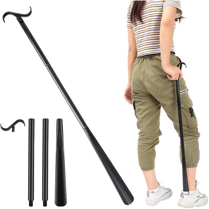 📢✨Adjustable Long Shoe Horn with Sock Remover for Seniors🦯