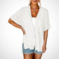 Sommer-Sonderangebot: 50% Rabatt!🌼Neue, stylische, fließende Kurzarm-Strickjacke (Modelljahr 2026)