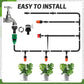🌱 50% RABATT! 💧 Automatisches Sprühnebel-Bewässerungssystem – Nebelgekühlt, einstellbar & effizient – Perfekt für Pflanzen, Gewächshäuser & Terrassen 🌿