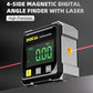 🏆Limited time 65% discount🔧4-Side Magnetic Digital Angle Finder with Laser💥