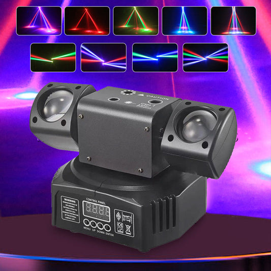 🎉Limited time 59% discount🎆 One unit tops three! 3 in 1 LED Stage Lights Shocking on line