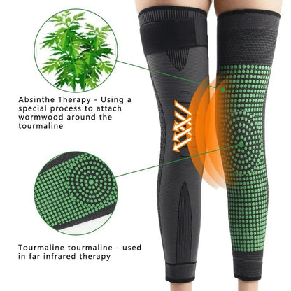 📢📢50% RABATT !!⏰Turmalin-Akupressur-Kniebandage mit Selbstheizfunktion - Infrarot-Therapie Verstellbarer Halt für Gelenkschmerzlinderung 💎