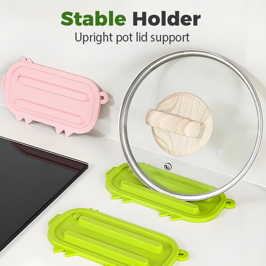 Multifunctional Kitchen Pan Lid Storage Holder