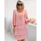 🔥Limited stock available 50% OFF🔥Women's Slimming Chiffon Cake Dress