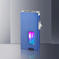 Wide Flame Butane Lighter with LED Window & Shake Ignition