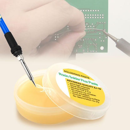 🔧 BUY 1 GET 1 FREE! ✨ 30g Rosin Solder Flux Paste - Ensures Clean & Smooth Soldering, Non-Corrosive & Easy to Apply for Electronics Repair 💻📦
