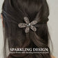 Flower Sparkling Rhinestone Hair Clip