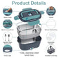 🍱 50% RABATT! 🔥 Tragbare Heiz-Lunchbox mit Edelstahl-Einsatz – Trockene Erwärmung, 12V/220V & doppelte Spannung – Ideal für Auto, Büro & Reisen ⚡