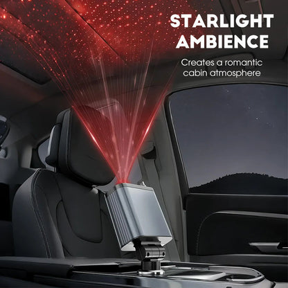⚡ BUY 2 GET 1 FREE! ✨ Ultra-Fast Car Charger - Retractable Dual USB-C Ports with Starlight Ambient Glow & Smart Safety Protection 🚗💫