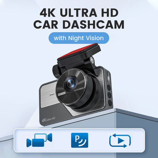 🎁Limited Time Offer🔥4K Ultra HD Car Dashcam with Night Vision