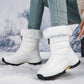 Women’s Non-Slip Warm Zipper Snow Boots