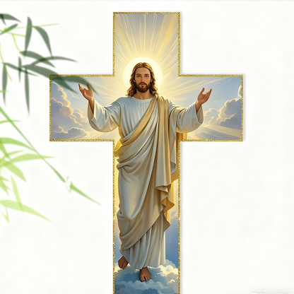 ✝️ Bestseller ✨ Retro Jesus Christ Wall Cross Decoration