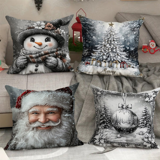 18*18" Christmas Throw Pillow Cover🎅Buy 1 Get 1 Free🎄
