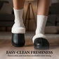 Fluffy Waterproof Warm Slippers With Removable Inner