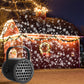 🎁🎅Weihnachts-Sonderverkauf – 50 % Rabatt💝16-Muster-USB-Weihnachtsprojektorleuchte🎄