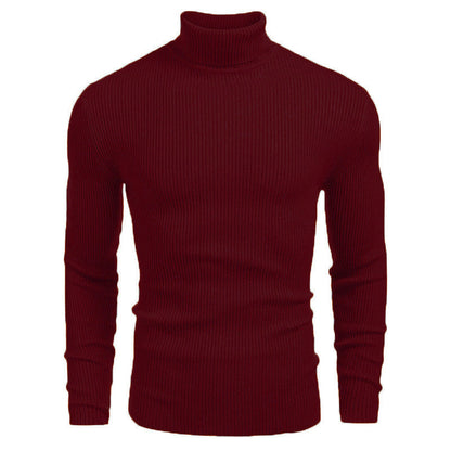 Winter Men's Knitted Turtleneck Slim Sweater - Buy 2 Free Shipping