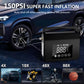 🚗 Tragbarer Auto Starthilfe Booster & Luftkompressor ⚡ Schnellstart & Reifenaufpumpen