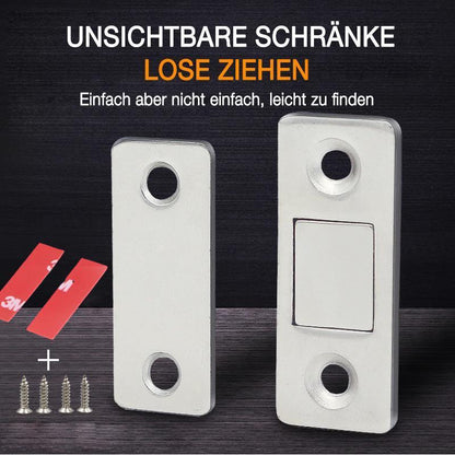 🔥Mehr kaufen, mehr gratis erhalten🔥Ultra Dünn Tür Magnetverschluss Selbstklebend