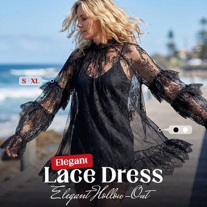 👗 50% RABATT! ✨ Elegantes Spitzenkleid mit Ausschnitten – Feminin & luftig – Perfekt für besondere Anlässe, Sommerpartys oder romantische Abende – zarte Spitze mit modernen Details 🌸