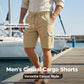 🩳 Leichte Cargoshorts – Atmungsaktives Material, knielang. Sichere Taschen für Handy und Schlüssel. Bequem den ganzen Tag. ✅☀️