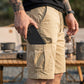 🩳 Leichte Cargoshorts – Atmungsaktives Material, knielang. Sichere Taschen für Handy und Schlüssel. Bequem den ganzen Tag. ✅☀️