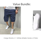 🩳 Leichte Cargoshorts – Atmungsaktives Material, knielang. Sichere Taschen für Handy und Schlüssel. Bequem den ganzen Tag. ✅☀️