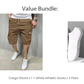 🩳 Leichte Cargoshorts – Atmungsaktives Material, knielang. Sichere Taschen für Handy und Schlüssel. Bequem den ganzen Tag. ✅☀️